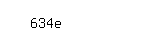 Captcha: 634e